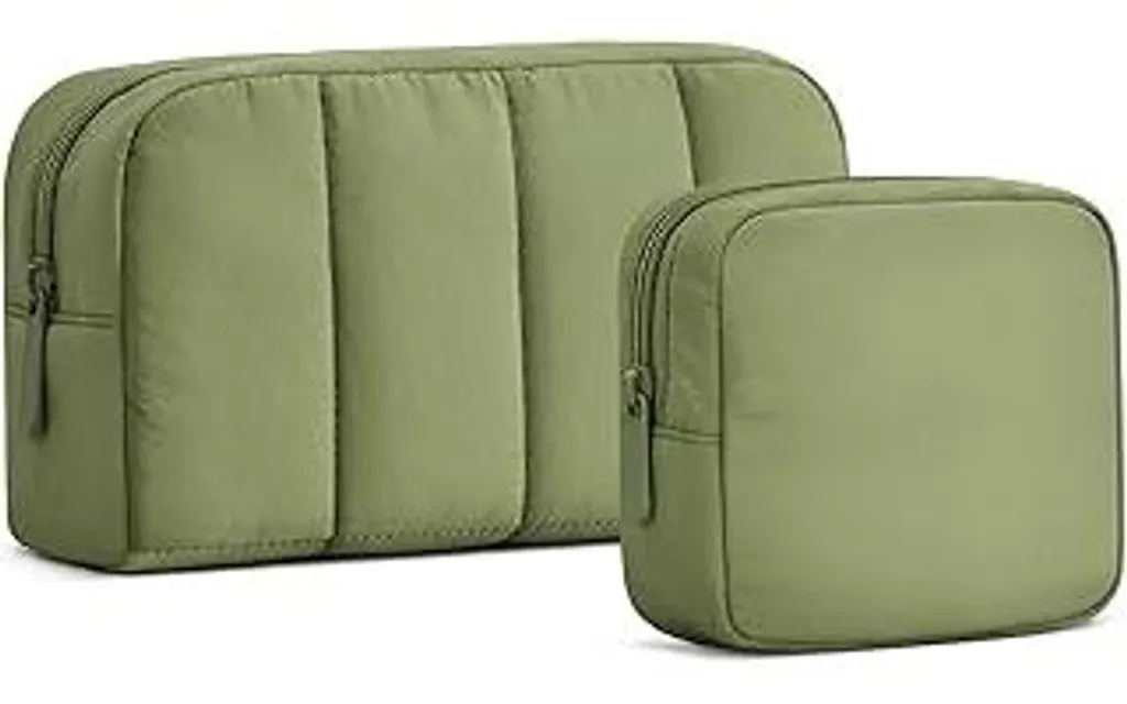 Must-Have Travel: Oscaurt Borsa Trucco Grande con Scomparti Set 2