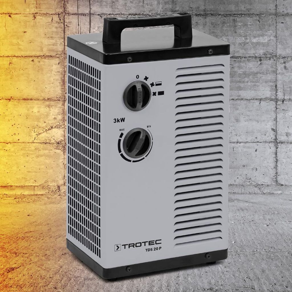 TROTEC Keramik Heizlüfter TDS 20 P Elektroheizer  3-stufig Produktbild 6