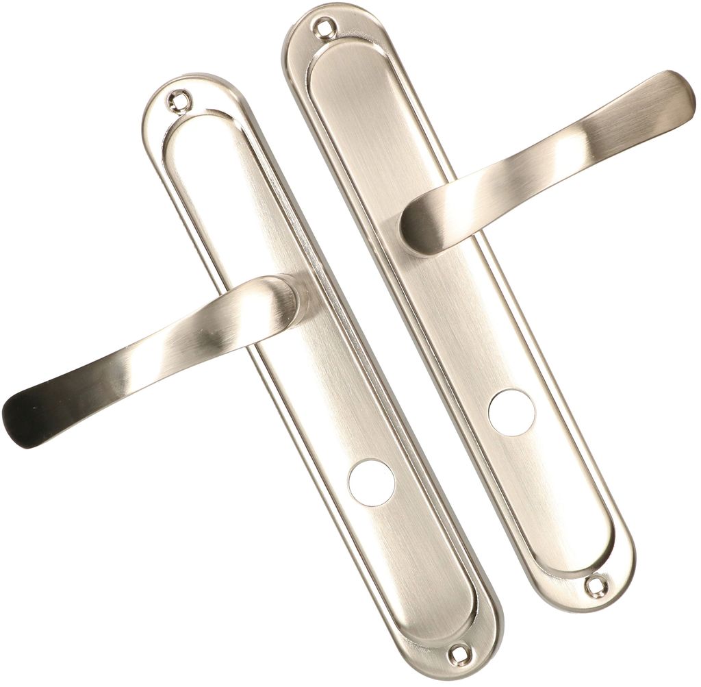 Melody Jane Puppenhaus Türgriff – Satin Nickel Mit Grünem Kristallknauf & Schlüssel, 1:12 Maßstab