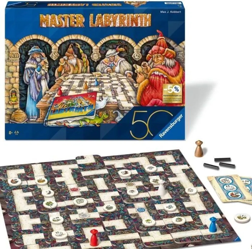 Jeu de Puzzle Labyrinth Master : Labyrinthe Mouvant pour 2 à 4 Joueurs - 3