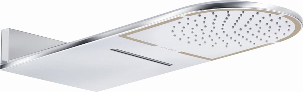 Kludi Kopfbrause A-QA DN 15 Ø 250 mm weiß/chrom