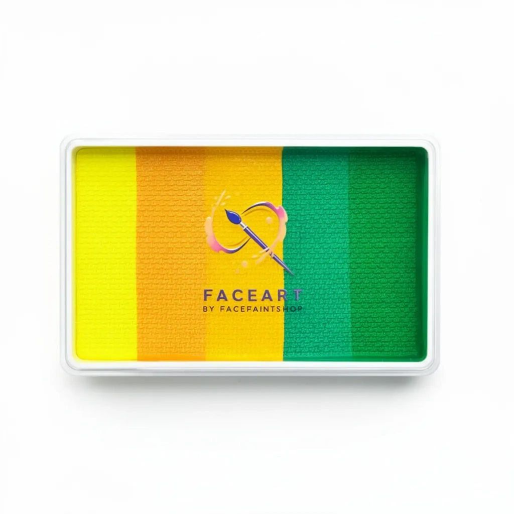 Faceart Splitcake Karneval „greun“ 50 g