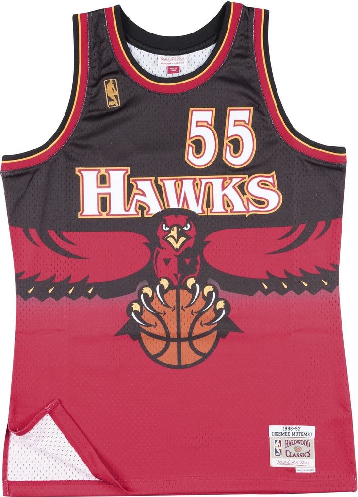 M&N Swingman Mesh Jersey Atlanta Hawks 96-97 Dikembe Mutombo
