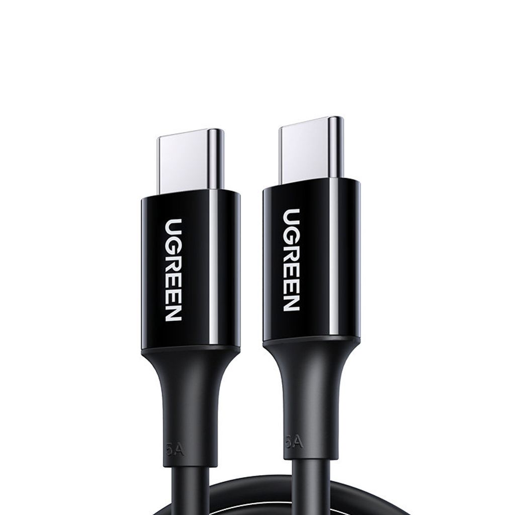 Ugreen USB-C auf USB-C Ladekabel, 1m, Wei, Hochgeschwindigkeitsdatenbertragung, Modell US300