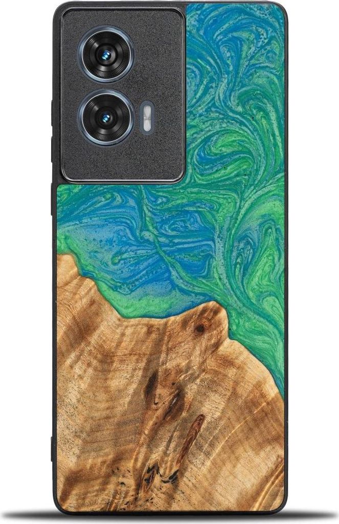 Bewood Einzigartige Hülle für Motorola Edge 50 Fusion - Neons - Tokio