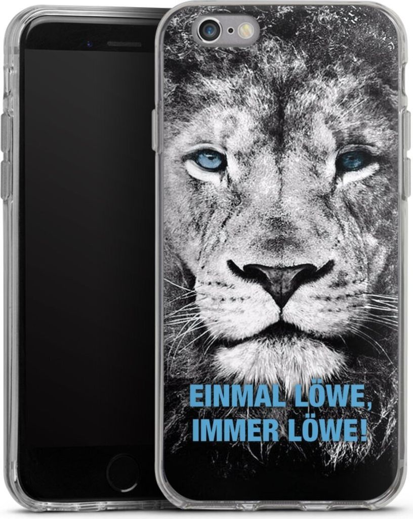 DeinDesign Handyhülle für Apple iPhone 6s Silikon Hülle Case Smartphone Schutzhülle Löwe Offizielles Lizenzprodukt TSV 1860 München