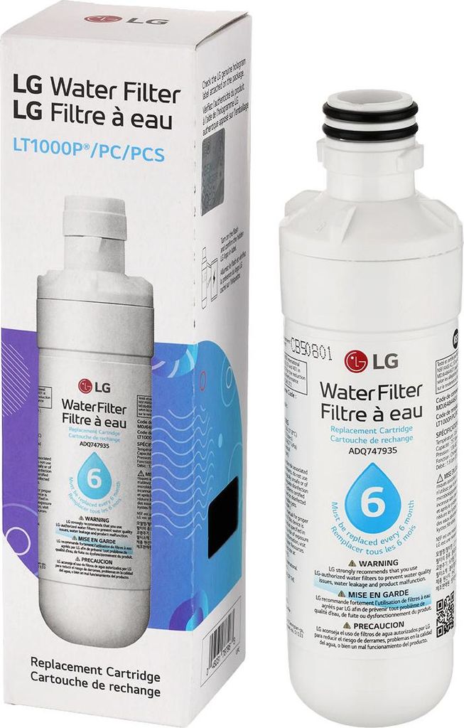 2x LG LT1000P Wasserfilter für Kühlschränke