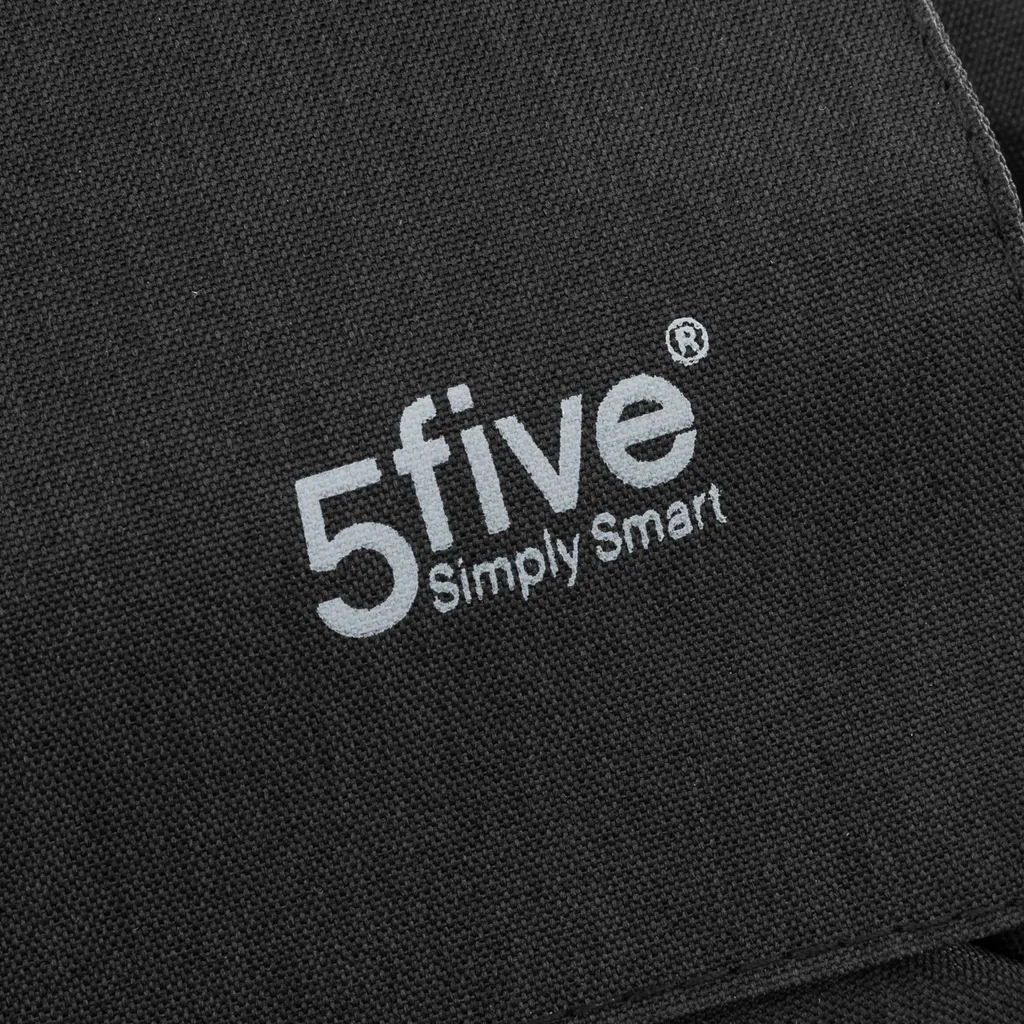 Organisateur de placard 5five panier bois noir pour vrac et fruits frais - 5