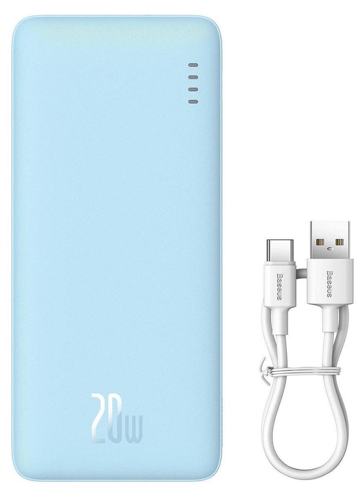 Baseus Airpow Lithium Polymer (LiPo) 20000 mAh Blue Immagine del prodotto 