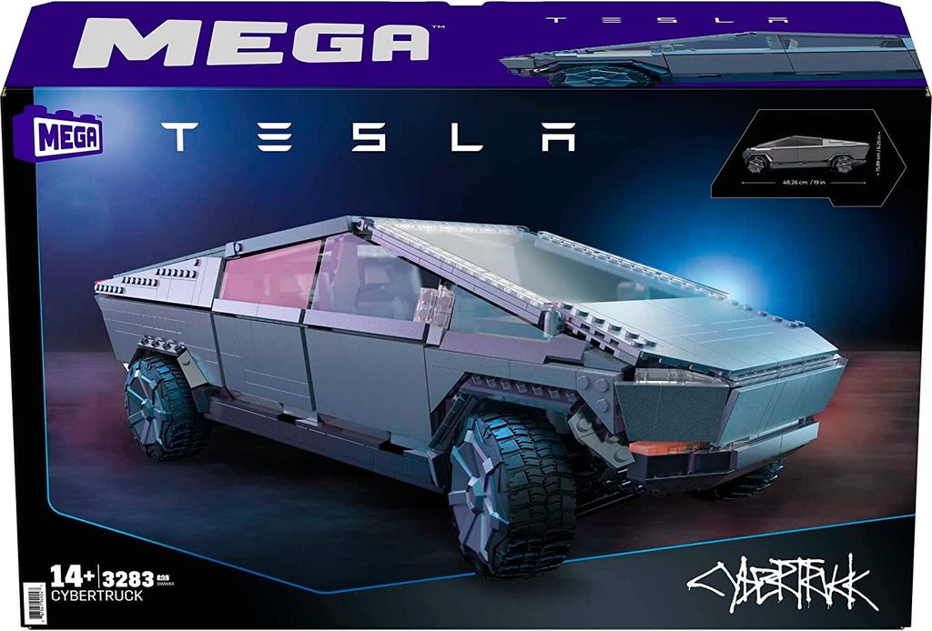 Mega Construx Tesla Cybertruck Obrázek produktu 10