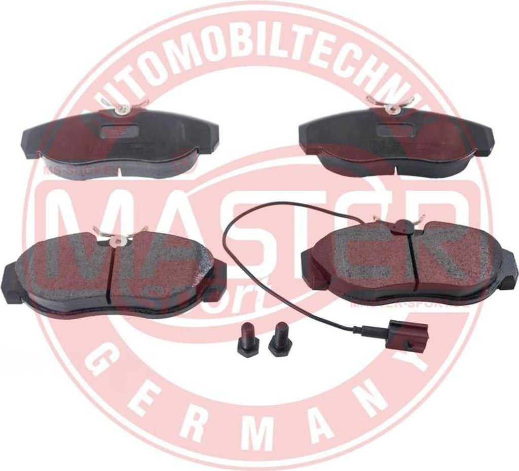 MASTER-SPORT GERMANY 13046028502N-SET-MS Bremsbelagsatz, Scheibenbremse OE 425226 kompatibel mit Jumper, Ducato, Boxer