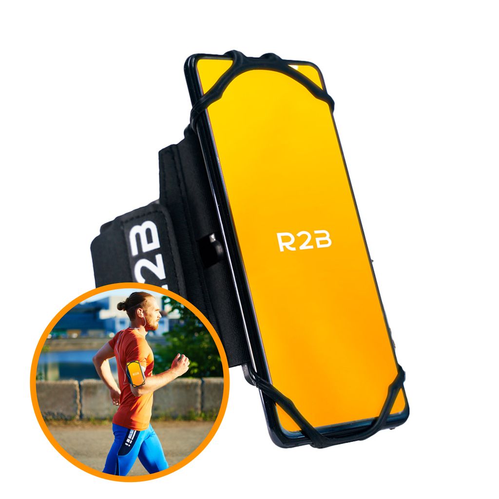 R2B Handyhalterung joggen - bis 6,5 Zoll- Sportarmband - Produktbild 