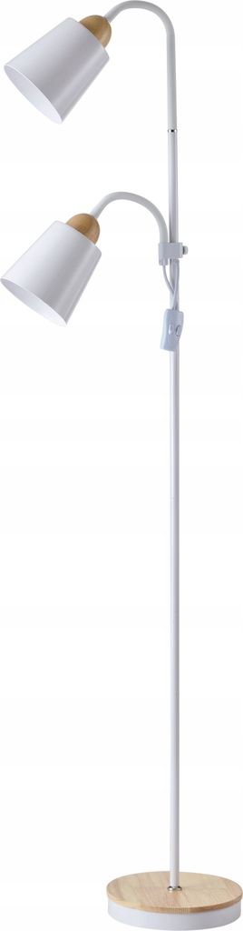 Stojací lampa LED E27 Vera bílá Obrázek produktu 