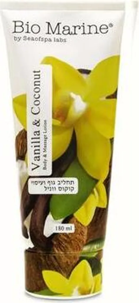 Lotion de corps et de massage Vanille & Noix de coco hydratante 250ml