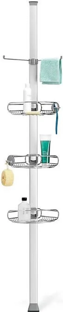 Étagère de douche Simplehuman stable : fini les chutes de flacons ! - 9