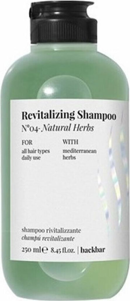 Farmavita Back Bar Revitalizing Shampoo No04 Natural Herbs 250ml