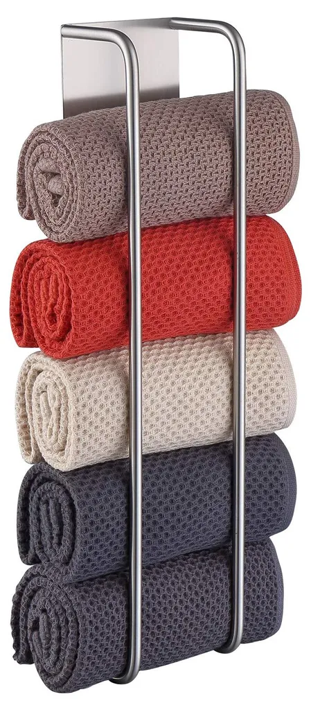 Porte-serviettes sans perçage 40 cm en acier SUS304 nickel résistant