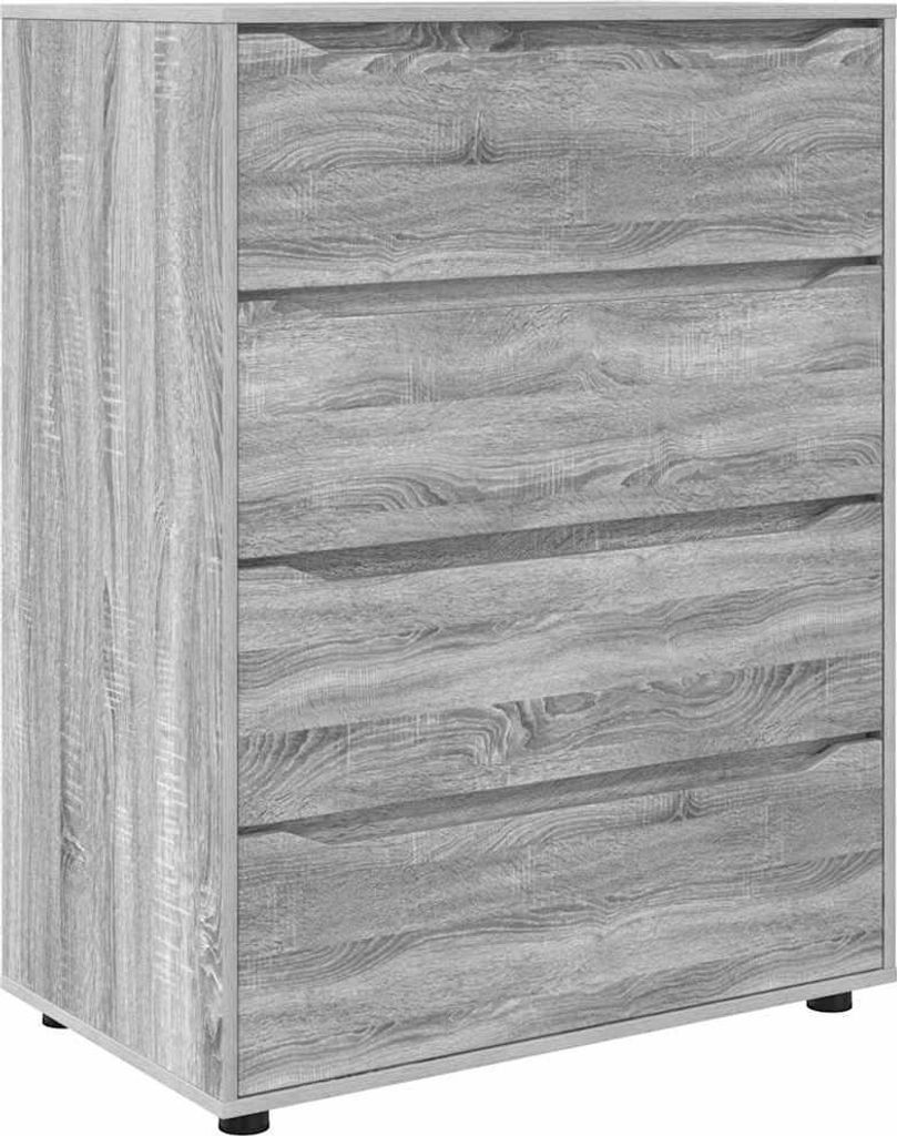Stauraumschränke Graues Sonoma 80 x 48 x 105 cm Holzwerkstoff