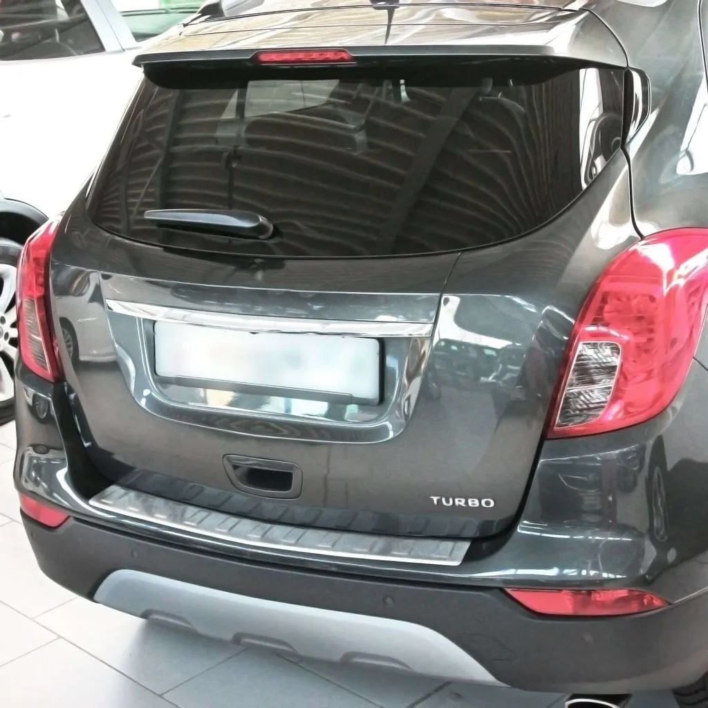 Protection Seuil Chargement Inox Mat Opel Mokka X Chevrolet Trax 2012+