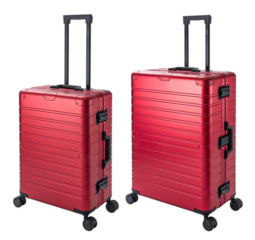 Oslo | 2er Set | Trolleys mit 4 Rollen | Aluminium Produktbild 