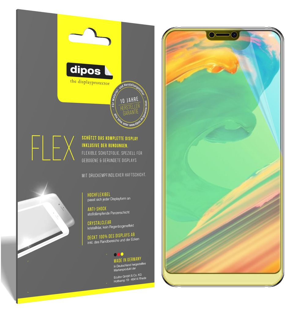 3x Schutzfolie für Ulefone T2 Pro Folie, 100% Produktbild 