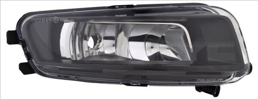 TYC 19-12158-05-2 H8 Nebelscheinwerfer Links für VW SHARAN (7N1, 7N2) Nebelleuchte
