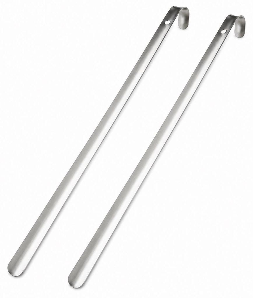 2 x Bayli 80cm chausse-pied en acier inoxydable | Image du produit 