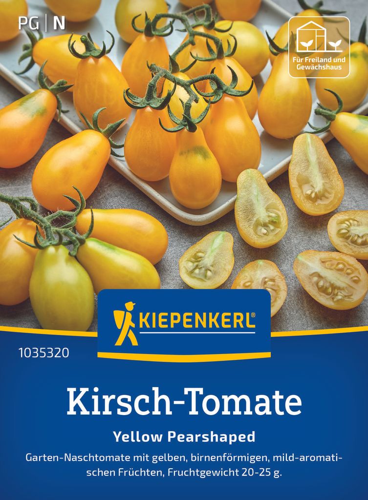 Kiepenkerl - Kirsch-Tomatensamen Yellow Pearshaped Samen - 1035320