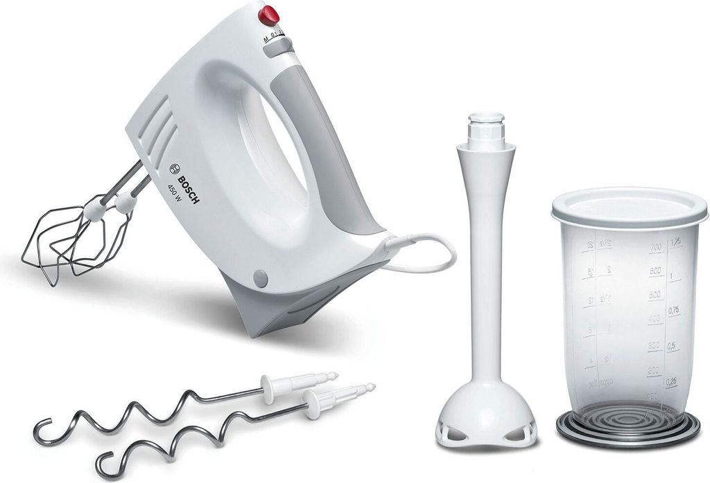 Ruční mixér BOSCH MFQ 3540 450 W s mixovací nádobou bílý Obrázek produktu 