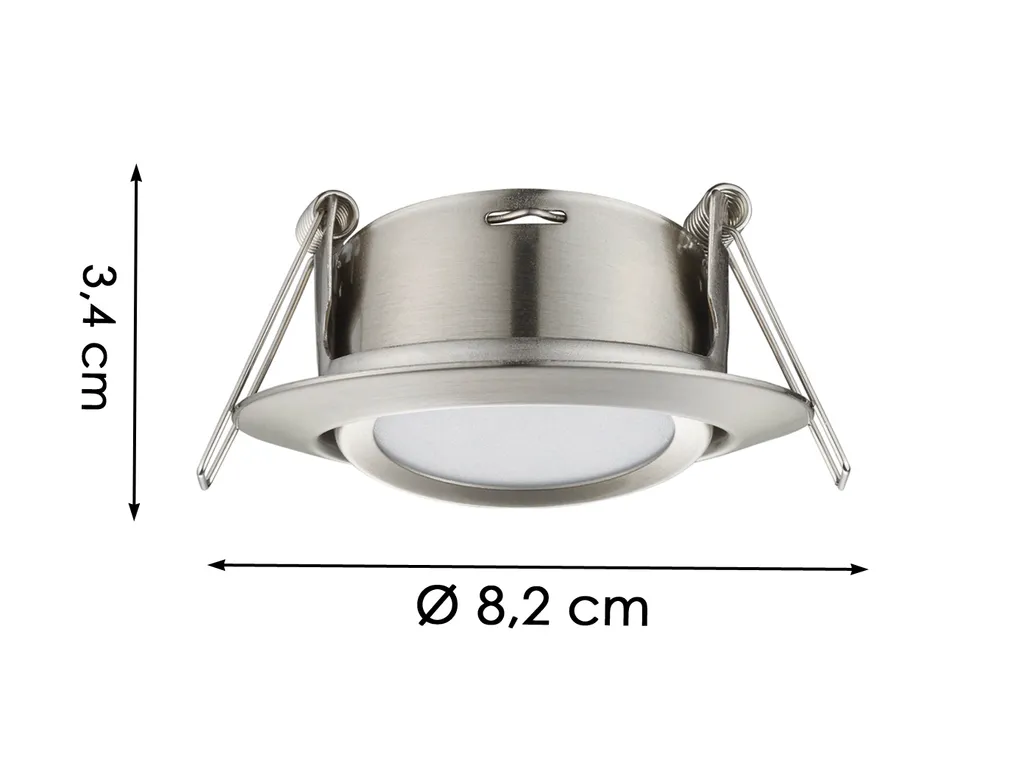 Faretto Trio RILA 650310107 Silver | Illuminazione LED da Incasso Trio - 6