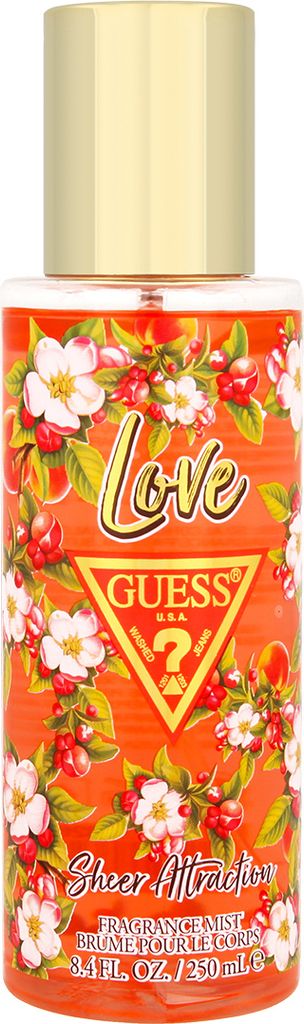 Guess Love Sheer Attraction Body Spray, 250 ml (voor dames) Productafbeelding 