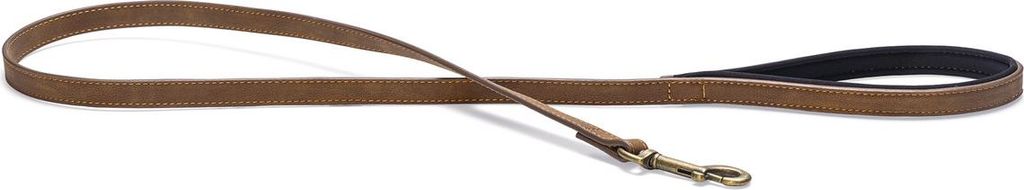 Beeztees Balacron Ax - Hundeleine - Kunstleder - Braun - 100 cm x 15 mm