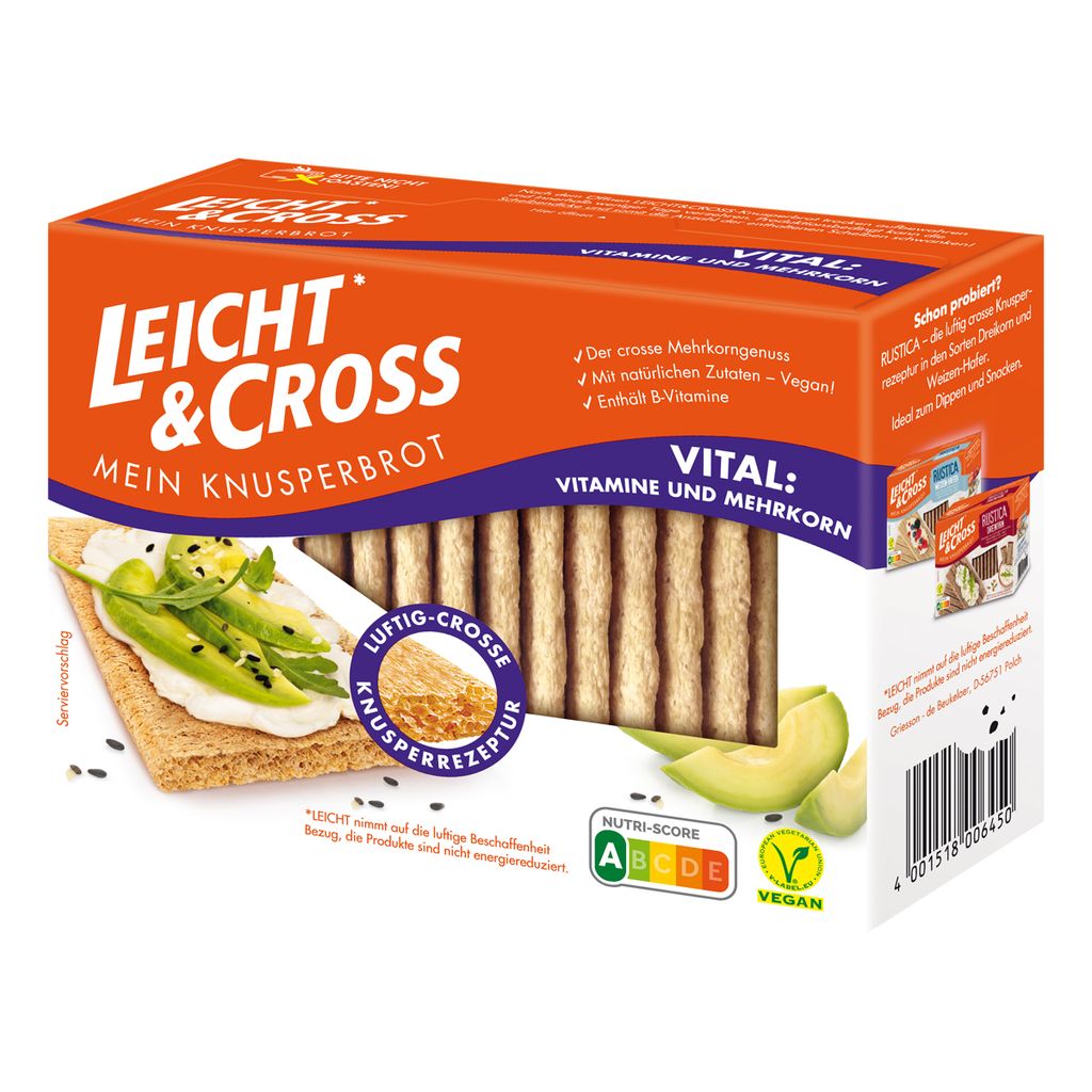 Pieczywo chrupkie Light&Cross Vital Zdjęcie produktu 