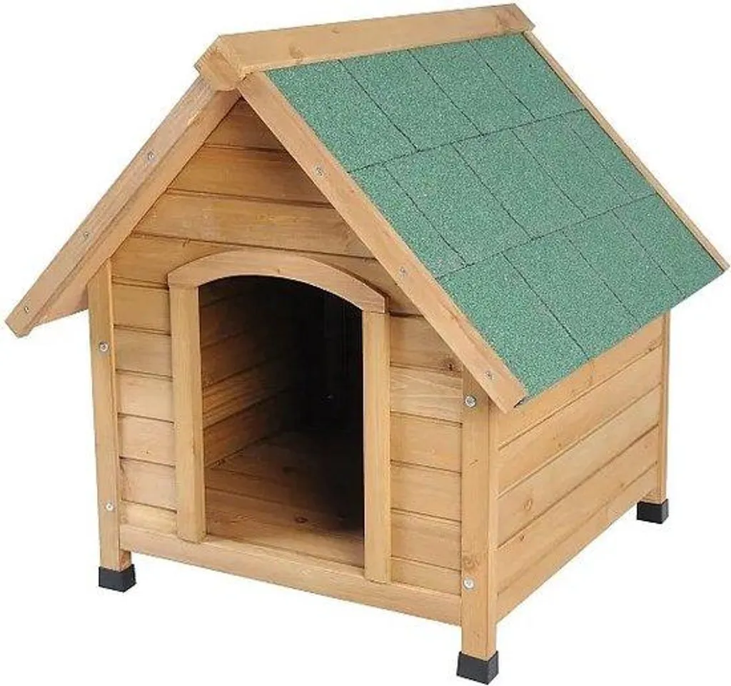 Dodo extérieur petit chien bois massif isolant pour hiver et été S