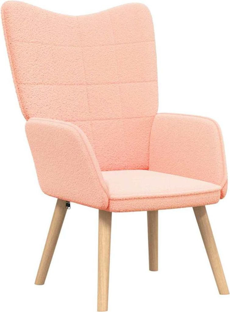 "im Sonderangebot"Sessel - TV-Sessel - Einzelsofa elegantes Design - Rosa 62x67x95,5cm Sherpa-Stoff - 62x67x95,5cm - Couchsessel DEMöbel655579