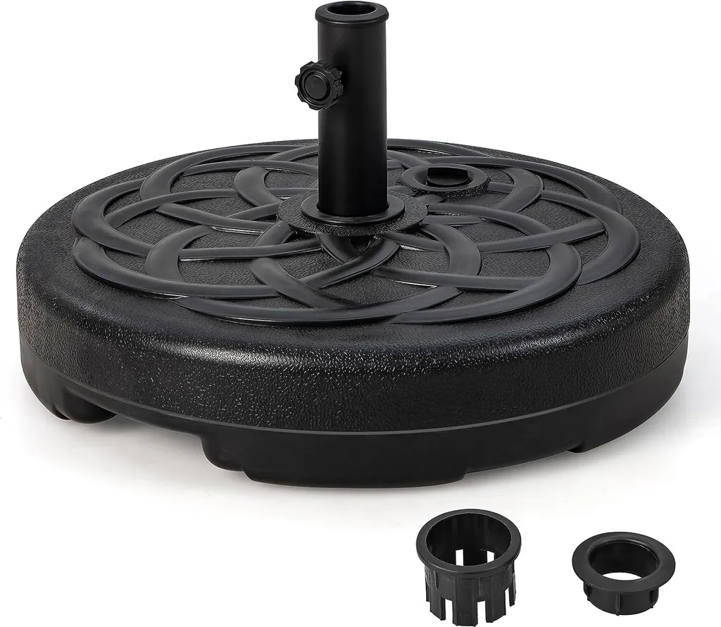 Support de Parasol pour Terrasse et Jardin Base Stable à Remplir 23L