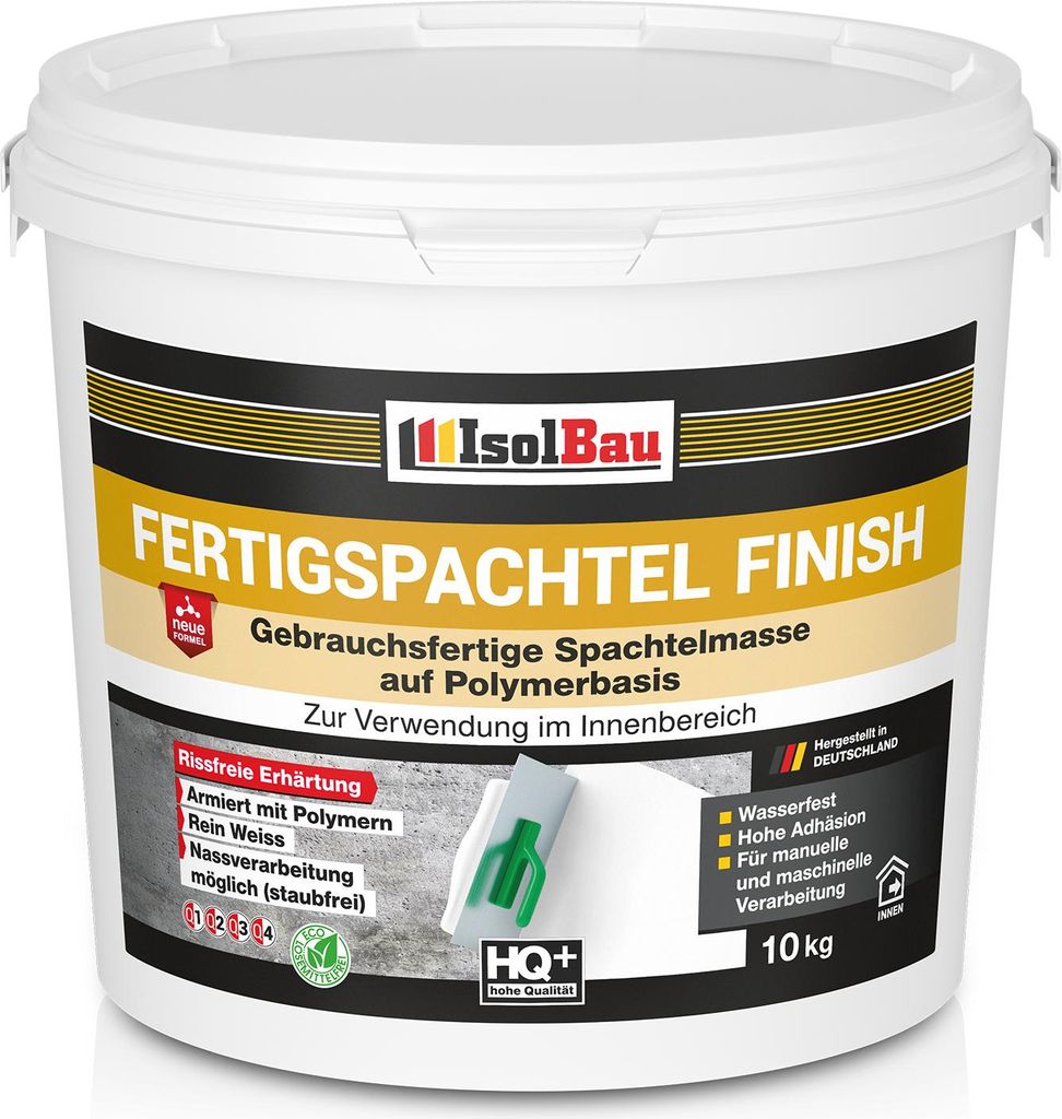 Isolbau Fertigspachtel Finish 10 kg, Glättspachtel Produktbild 
