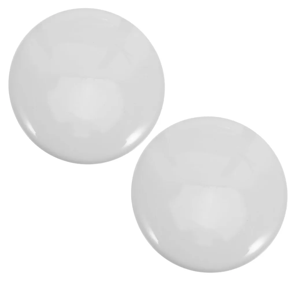 Bouchon de vidange anti-fuite sans mécanisme pour lavabo et évier blanc