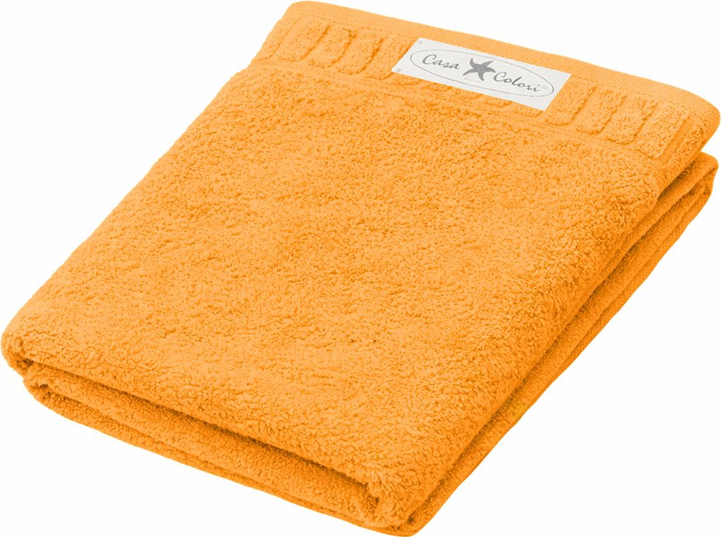 Casa Colori Frottier Duschtuch 70x140cm 70 x 140 cm gelb Produktbild 