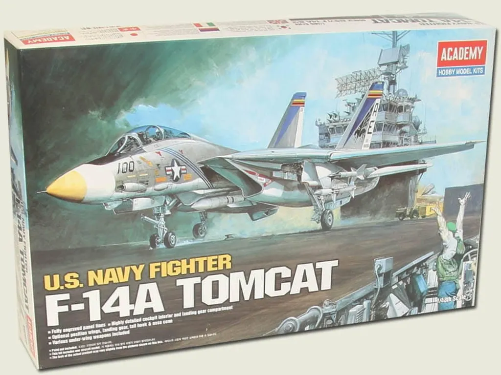 F-14A Tomcat 12253, Maquette 1/48 à Géométrie Variable Très Détaillée - 2