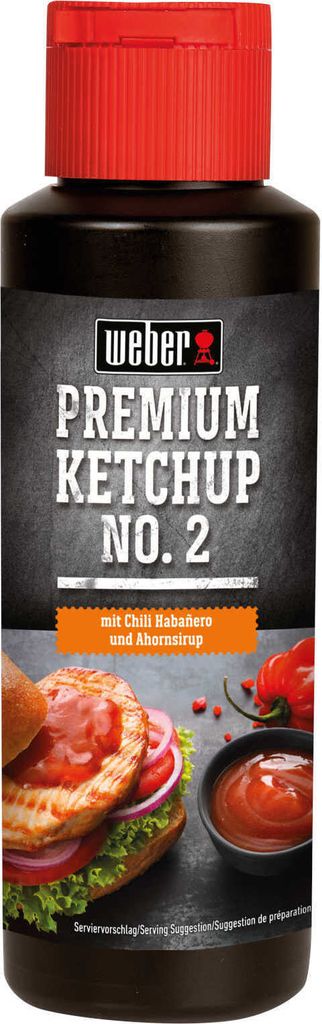 Weber Ketchup Premium Ketchup No.2 Gourmetsauce 300 ml Produktbild 