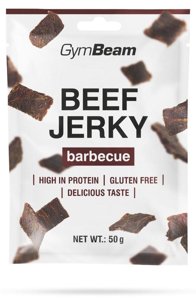 GymBeam - Beef Jerky, 50 g, Grill