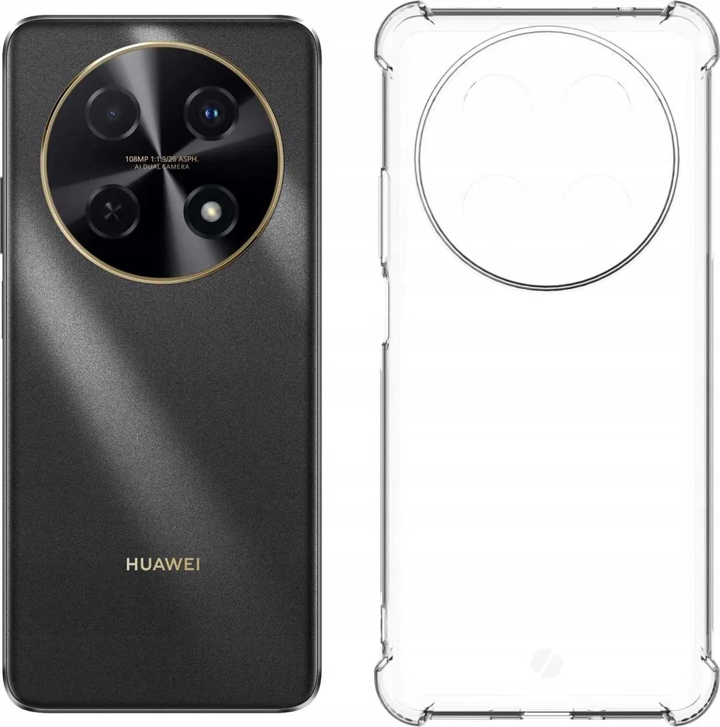 Protection Huawei Nova 12i coque silicone transparente portable - 3