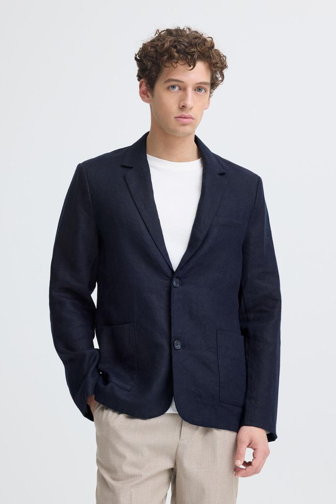 Casual Friday CFTorup Herren Sakkos Anzugsjacke Jacke 100% Leinen Regular Fit