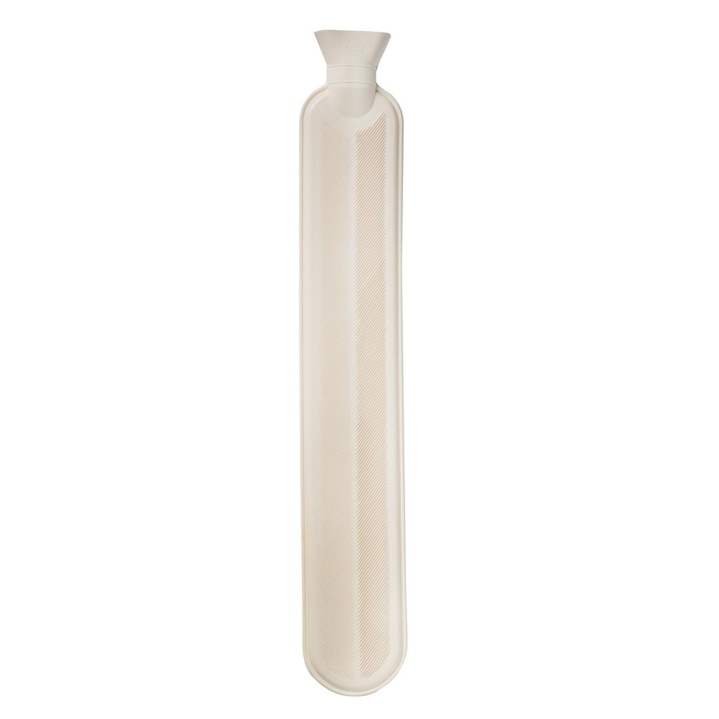 XL Wärmeflasche Wärmeschlauch Bettflasche mit Bezug 2 Liter schlauchform
