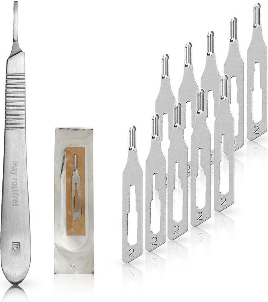 Set 10 x lames de gouge Figure 2 en emballage individuel Image du produit 