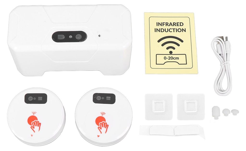 Kit de détection pour toilettes électriques, comprenant 2 Image du produit 