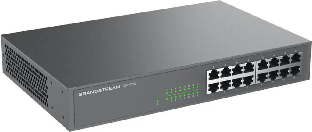 Switch Grandstream GWN7702 - Commutateur 16 Ports Gigabit Ethernet RJ45