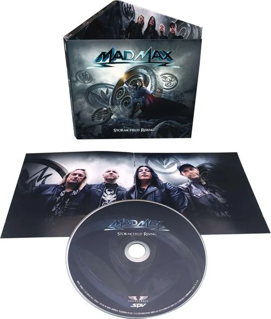 Mad Max Stormchild Rising Album CD - Hard Rock Heavy Metal Allemand