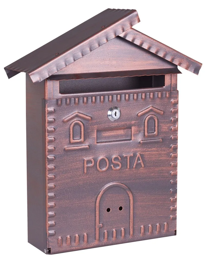 Boîte aux lettres Brixo en fer forgé L28xP8xH34 cm - Modèle Vintage